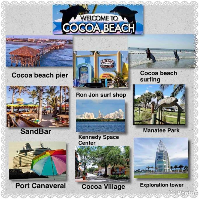 Condo By The Sea! Cocoa Beach Buitenkant foto